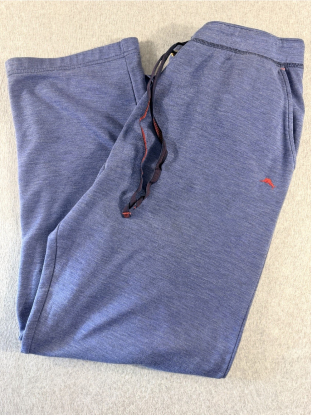 Tommy Bahama Lounge Pants Mens XL Blue Drawstring Sweatpants Relaxed